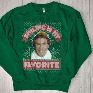 Small Christmas Sweater, Buddy The Elf, Oversized